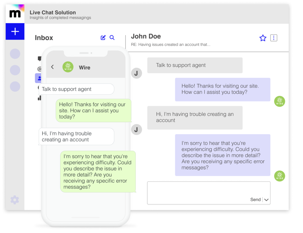 Live Chat Solution Messangi